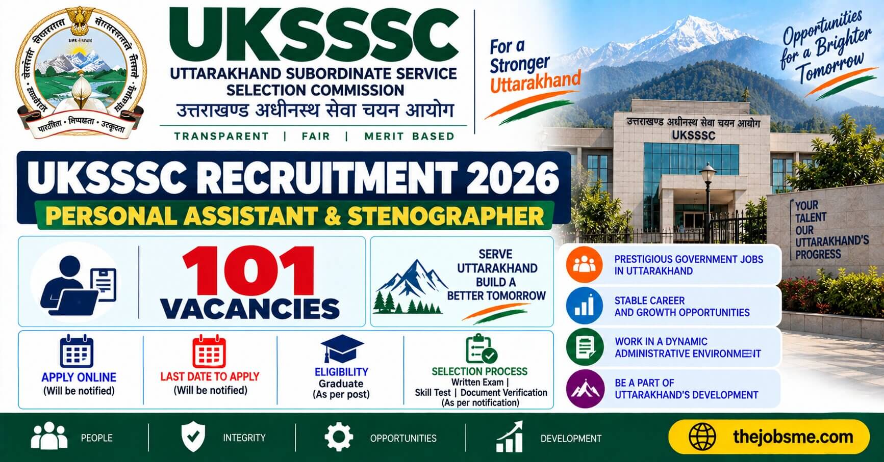 UPESSC Assistant Professor Recruitment 2026: 1936 Vacancies, Eligibility, Last Date & How to Apply