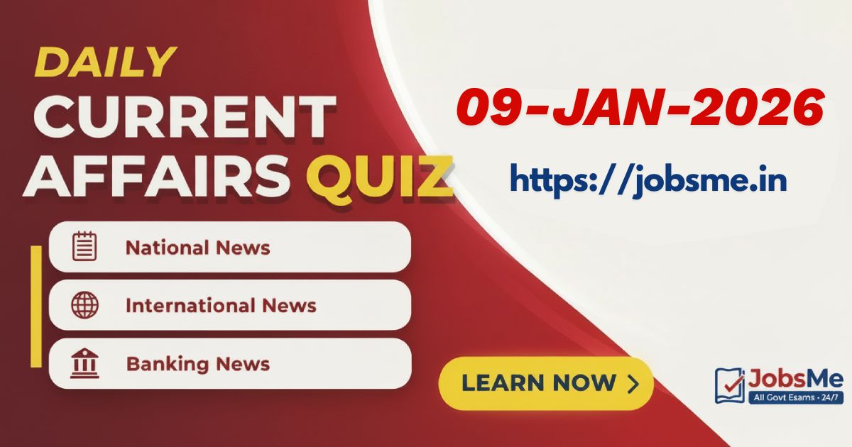 Banking Current Affairs MCQ Quiz – 9 January 2026