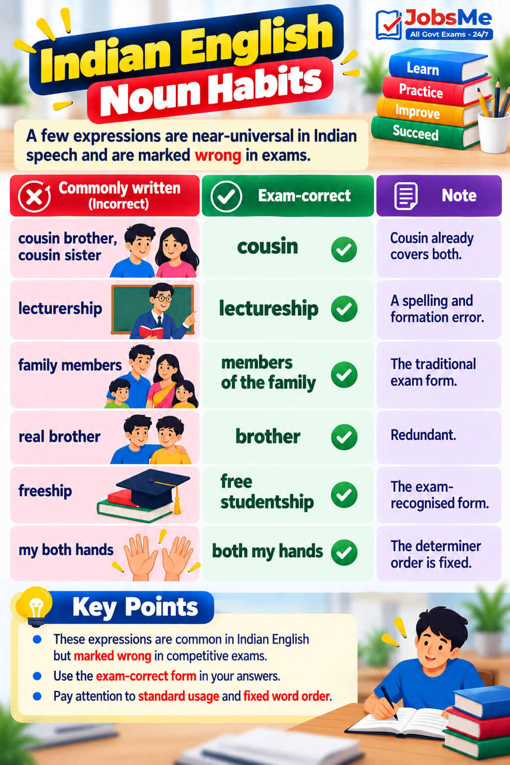 Indian English Noun Habits Guide